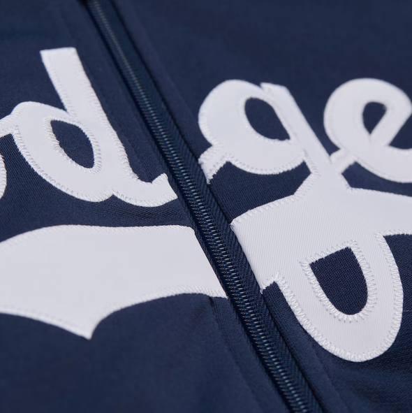 Mitchell & Ness Los Angeles Dodgers Navy On White Batting Practice Jacket