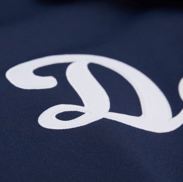 Mitchell & Ness Los Angeles Dodgers Navy On White Batting Practice Jacket