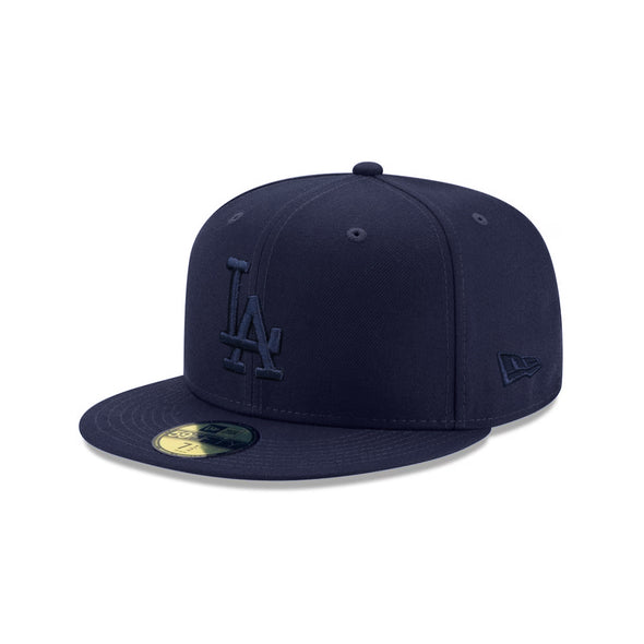 Los Angeles Dodgers Ocean Side Blue Tonal 59Fifty Fitted Cap