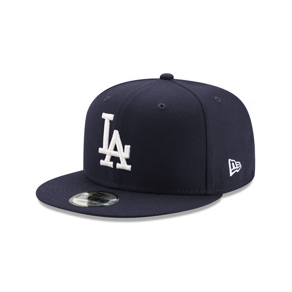 Los Angeles Dodgers Navy On White 9Fifty Snapback