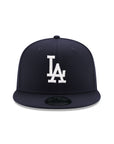 Los Angeles Dodgers Navy On White 9Fifty Snapback
