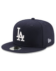 Los Angeles Dodgers Navy On White 9Fifty Snapback