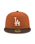 Los Angeles Dodgers Rust Walnut 2025 World Series Champions SP 59Fifty Fitted
