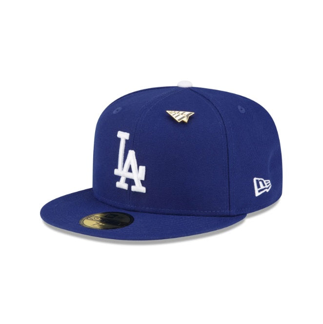 Los Angeles Dodgers MLB X Paper Planes Royal 59Fifty Fitted
