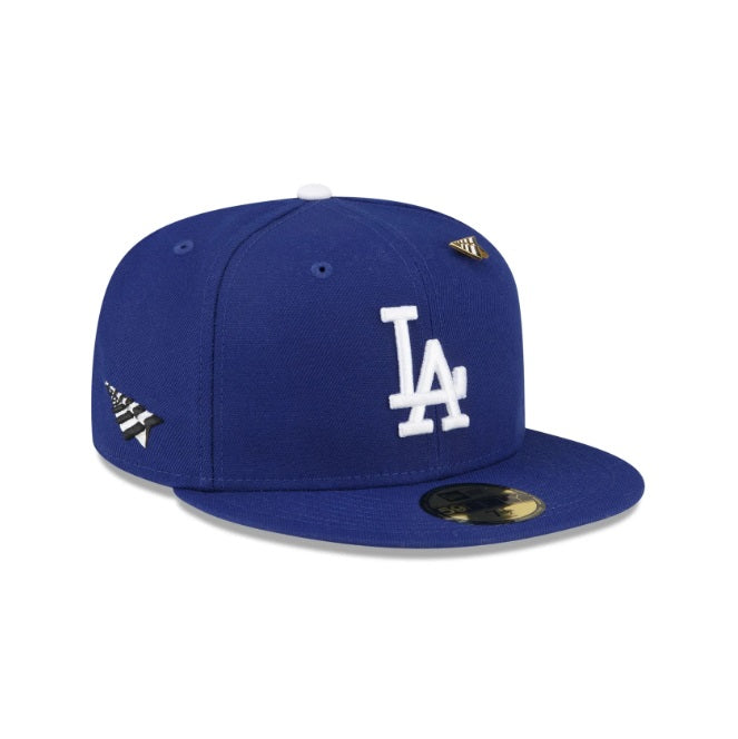 Los Angeles Dodgers MLB X Paper Planes Royal 59Fifty Fitted