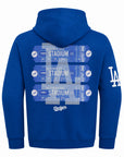 Pro Standard Los Angeles Dodgers Home Team Drop Shoulder Blue Hoody
