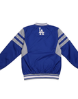 Starter Los Angeles Dodgers Pullover V-Neck Team Color Lightweight Jacket