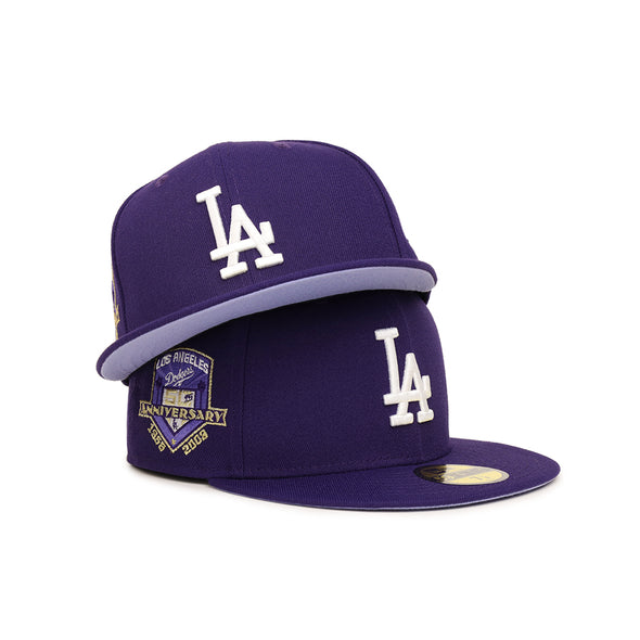 Los Angeles Dodgers Purple 50th Anniversary SP 59Fifty Fitted