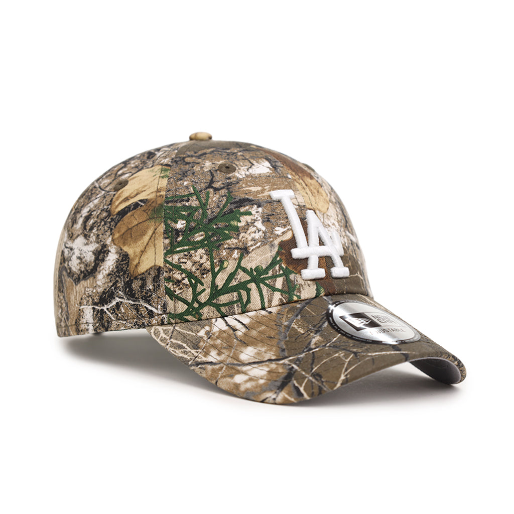 Los Angeles Dodgers Real Tree On White Casual Classic Adjustable Strapback