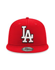 Los Angeles Dodgers Scarlet Red Logo Grand MLB Snapback