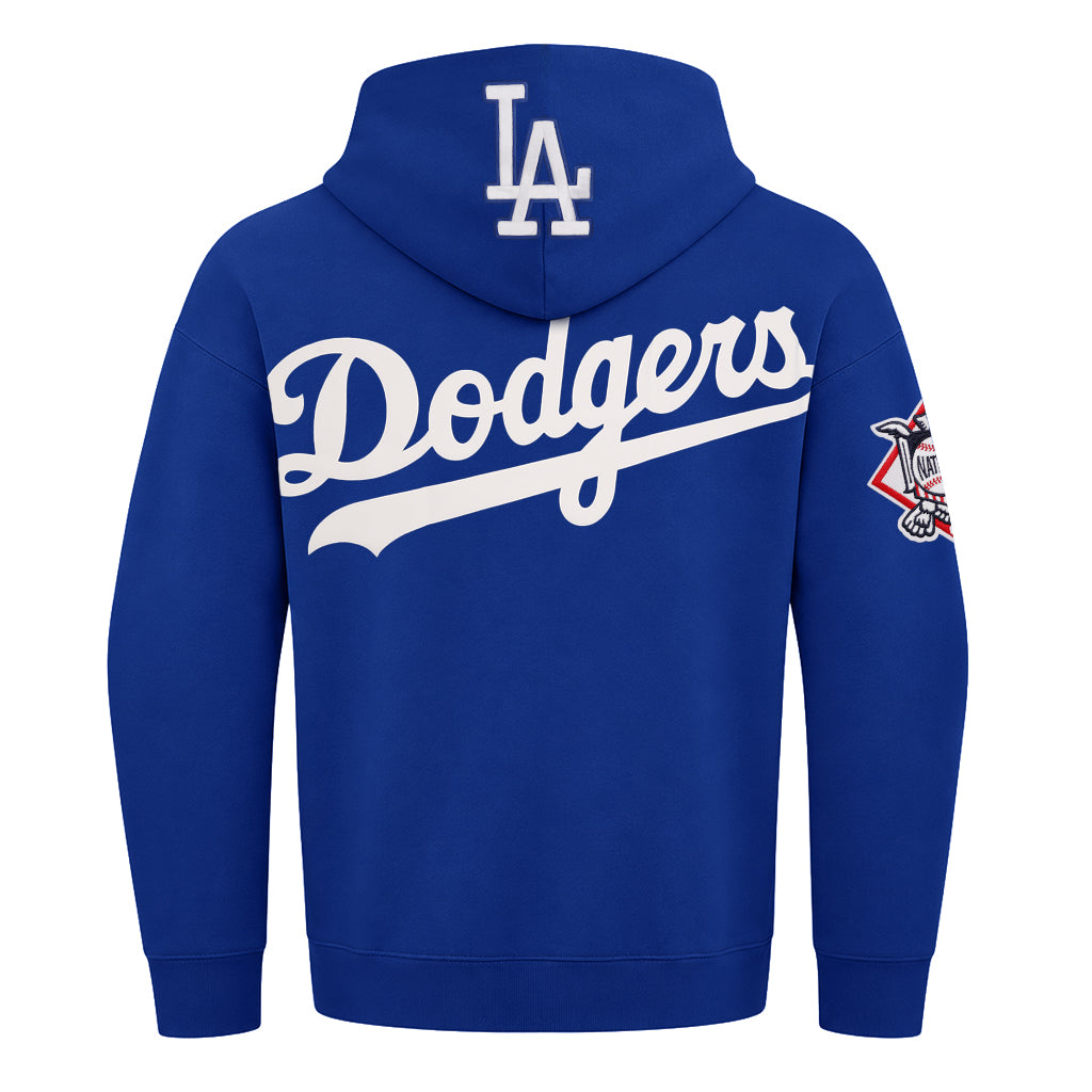 Pro Standard Los Angeles Dodgers Playback Drop Shoulder Royal Blue Hoody