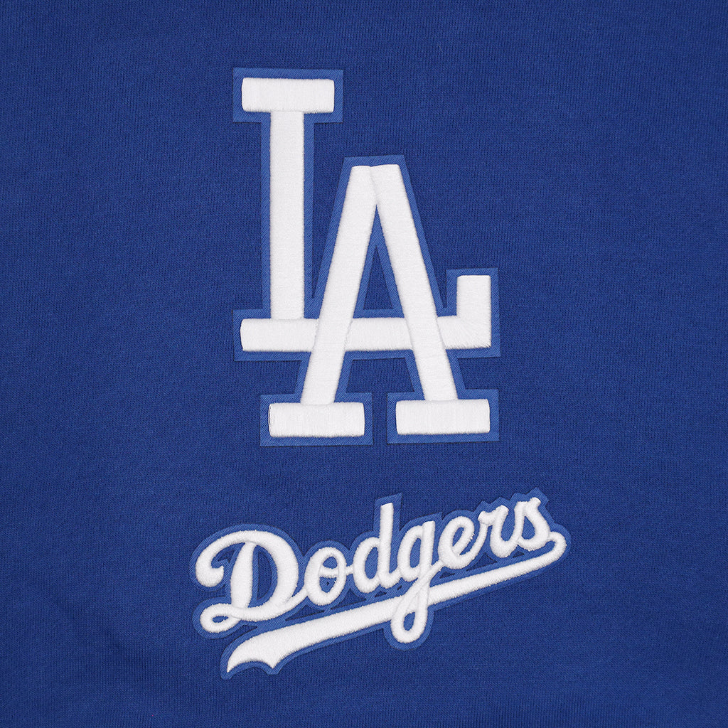 Pro Standard Los Angeles Dodgers Playback Drop Shoulder Royal Blue Hoody