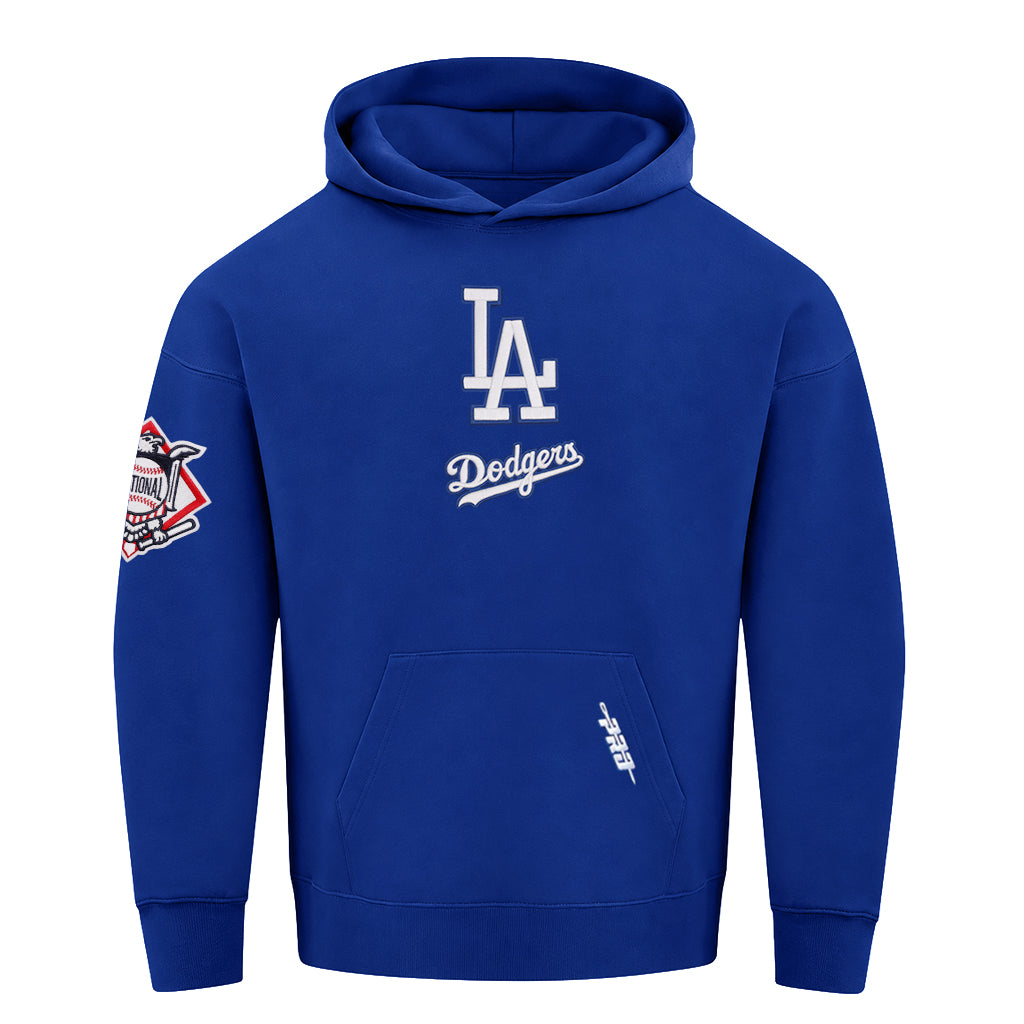 Pro Standard Los Angeles Dodgers Playback Drop Shoulder Royal Blue Hoody