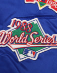 Mitchell & Ness Los Angeles Dodgers Lightweight Royal Satin Bomber Jacket