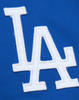 Mitchell & Ness Los Angeles Dodgers Lightweight Royal Satin Bomber Jacket