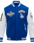 Pro Standard Los Angeles Dodgers 2025 World Series Champions Blue Wool Varsity Jacket