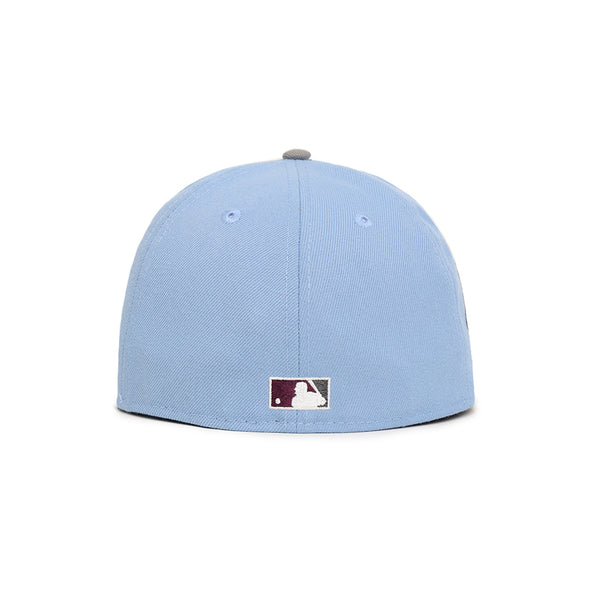 Los Angeles Dodgers Wordmark Blue Gray 2 Tone Dodger Stadium 40th Anniversary SP 59Fifty Fitted