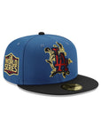 Los Angeles Dodgers Gothic Logo Blue Black 2 Tone 2020 World Series SP 59Fifty Fitted