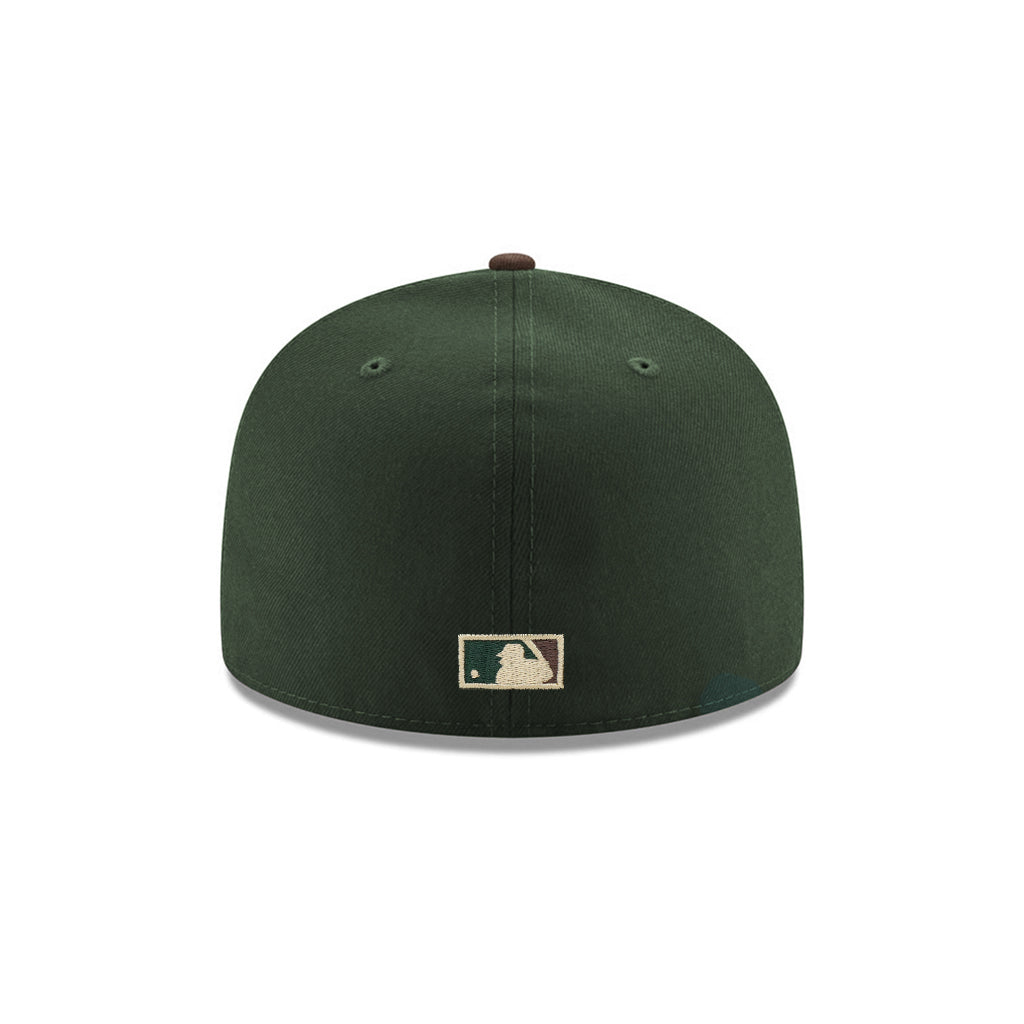 Los Angeles Dodgers Green Brown 2 Tone 100th Anniversary SP 59Fifty Fitted