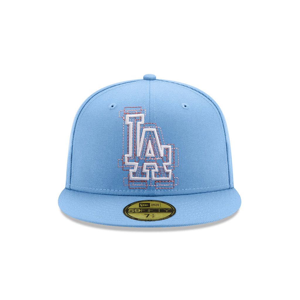 Los Angeles Dodgers Cotton Candy 60th Anniversary SP 59Fifty Fitted