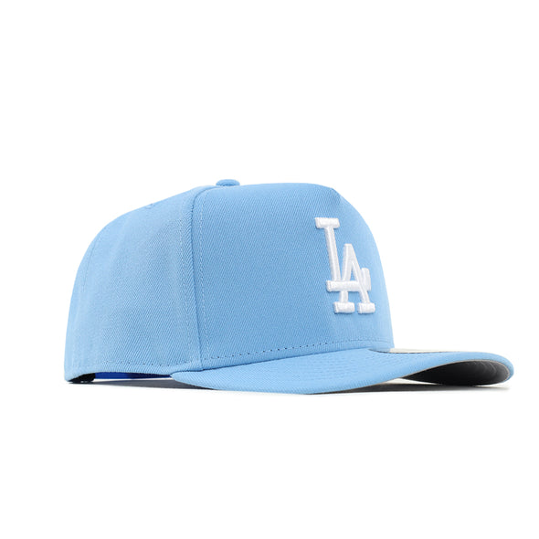 Los Angeles Dodgers Sky Blue 9Fifty A-Frame Snapback