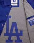 Starter Los Angeles Dodgers Team Color Full-Snap Coaches Jacket