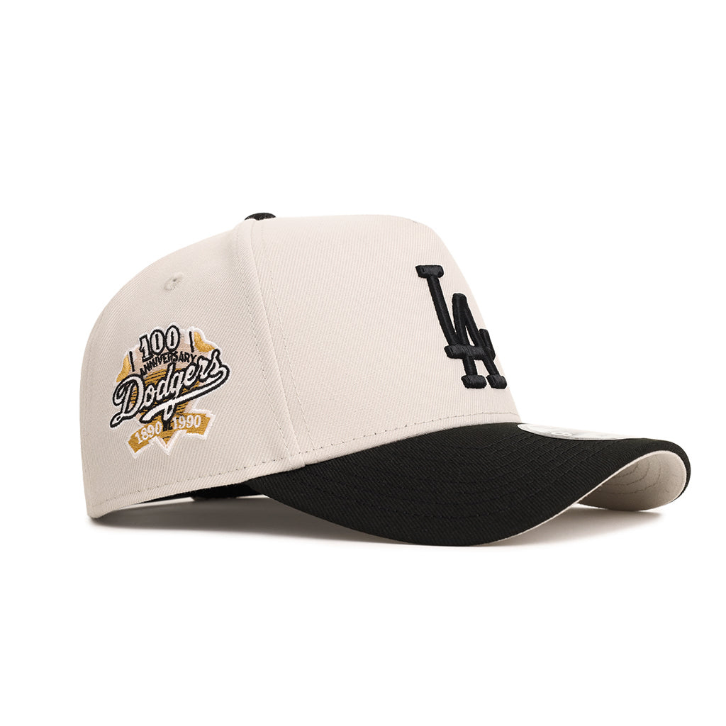 Los Angeles Dodgers Stone Black 2 Tone 100th Anniversary SP 9Forty