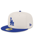 Los Angeles Dodgers Stone Royal 2 Tone 59Fifty Fitted
