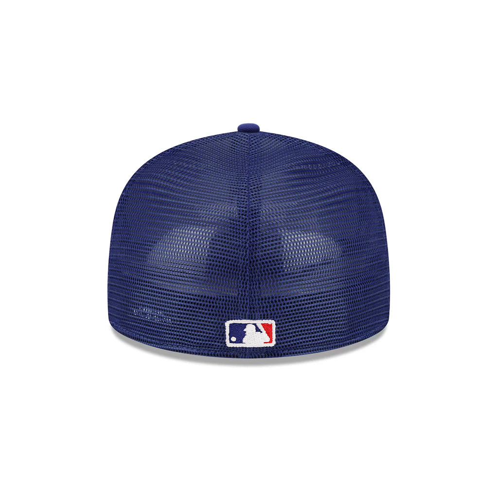 Los Angeles Dodgers Royal On White Trucker 59Fifty Fitted