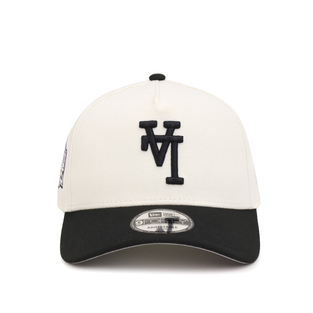 Los Angeles Dodgers Upside Down Chrome Black 2020 World Series SP 9Forty A-Frame Snapback