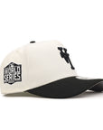 Los Angeles Dodgers Upside Down Chrome Black 2020 World Series SP 9Forty A-Frame Snapback
