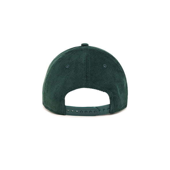 Los Angeles Dodgers Upside Down Corduroy Dark Green On White 100th Anniversary SP 9Forty A-Frame Snapback