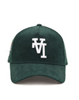 Los Angeles Dodgers Upside Down Corduroy Dark Green On White 100th Anniversary SP 9Forty A-Frame Snapback