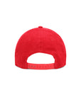 Los Angeles Dodgers Upside Down Corduroy Scarlet Red On White 100th Anniversary SP 9Forty A-Frame Snapback