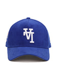 Los Angeles Dodgers Upside Down Corduroy Royal On White 100th Anniversary SP 9Forty A-Frame Snapback
