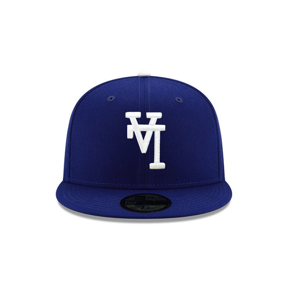 Los Angeles Dodgers Royal Upside Down Logo 59Fifty Fitted