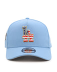Los Angeles Dodgers Sky Blue USA 250th Anniversary SP 9Forty A-Frame Snapback