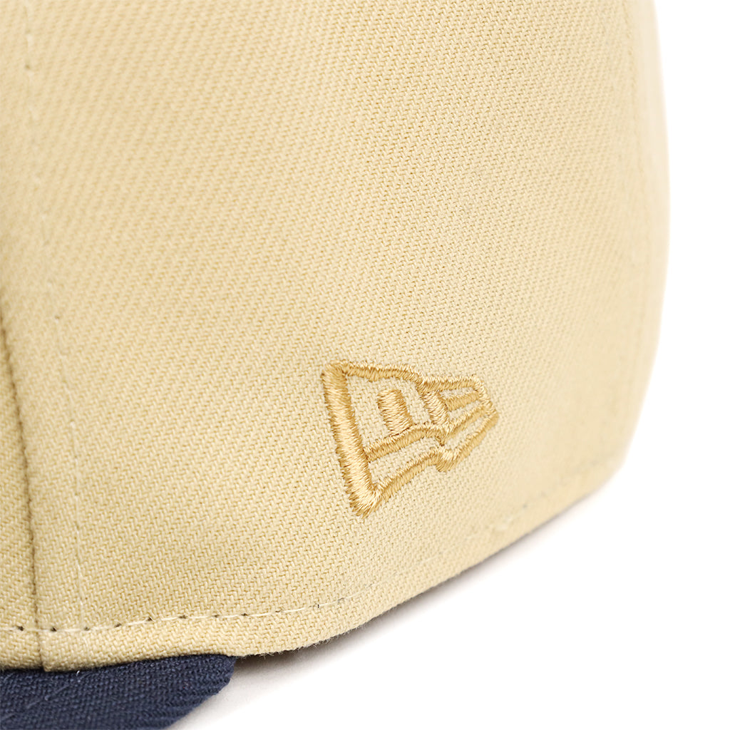 Los Angeles Dodgers Gold Navy 2025 World Series Champions Samurai SP 59Fifty Fitted