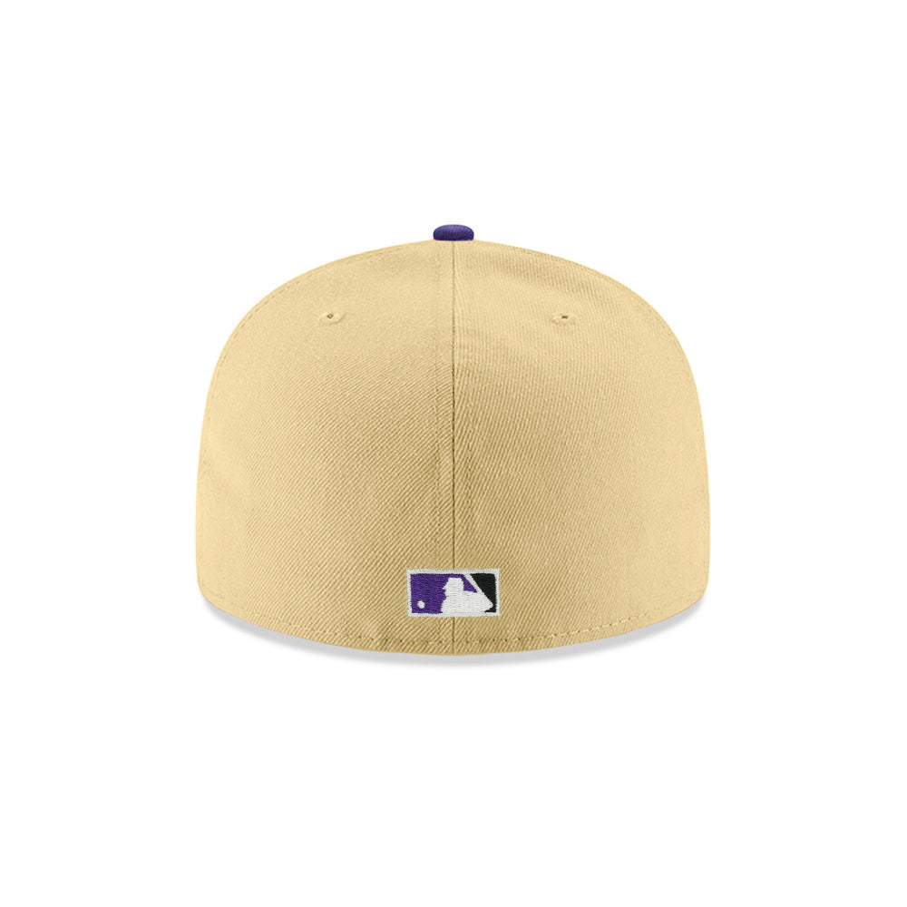 Los Angeles Dodgers Vegas Gold Black Dodger Stadium 40th Anniversary SP 59Fifty Fitted