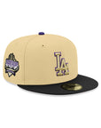 Los Angeles Dodgers Vegas Gold Black Dodger Stadium 40th Anniversary SP 59Fifty Fitted