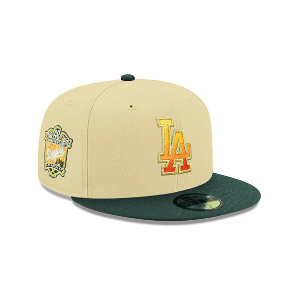 Los Angeles Dodgers Vegas Gold Green 2 Tone 40th Anniversary SP 59Fifty Fitted