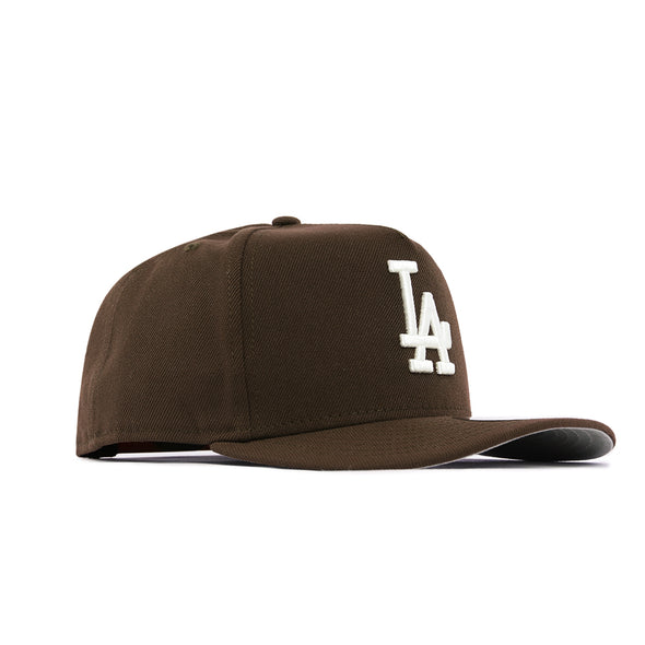 Los Angeles Dodgers Walnut 9Fifty A-Frame Snapback