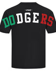 Pro Standard Los Angeles Dodgers Mexico Wingspan Drop Shoulder Black Tee