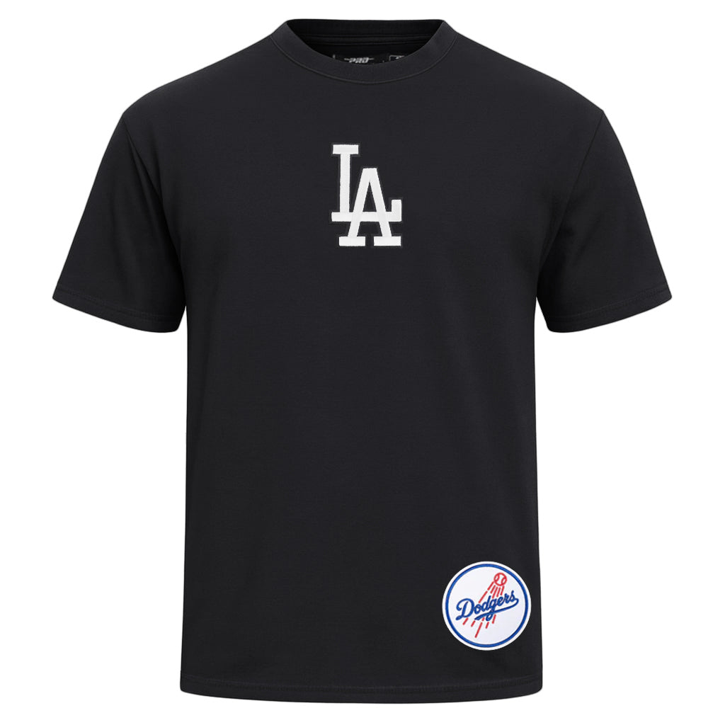 Pro Standard Los Angeles Dodgers Mexico Wingspan Drop Shoulder Black Tee