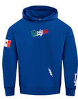 Pro Standard Los Angeles Dodgers Mexico Wingspan Drop Shoulder Blue Hoody
