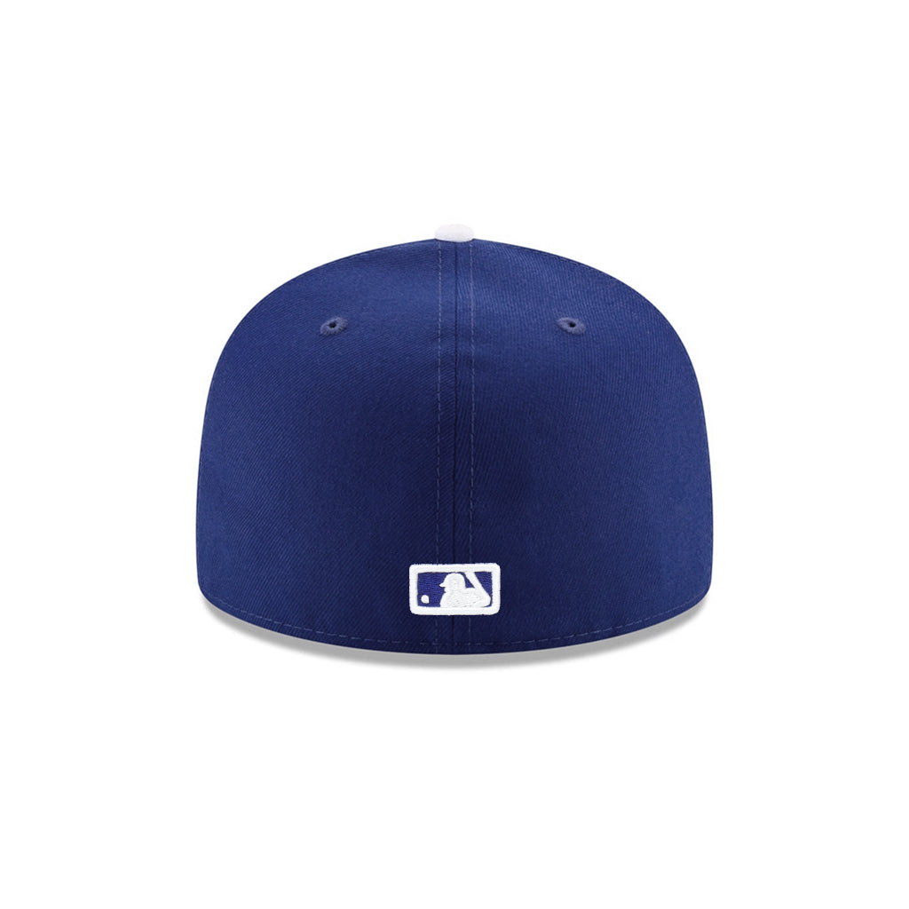 Los Angeles Dodgers Wordmark Script Royal MLB 59Fifty Fitted Hat