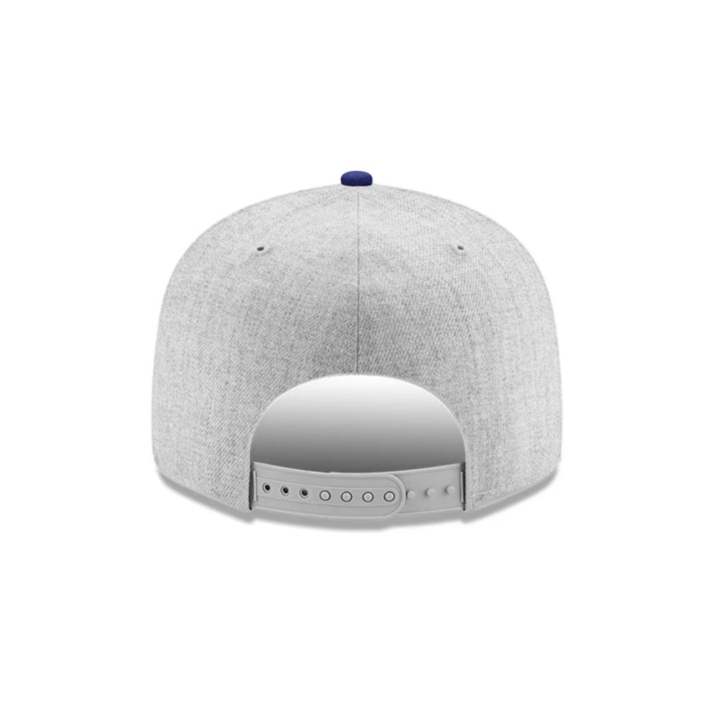 Los Angeles Dodgers Wordmark Heather Gray Royal 9Fifty Snapback