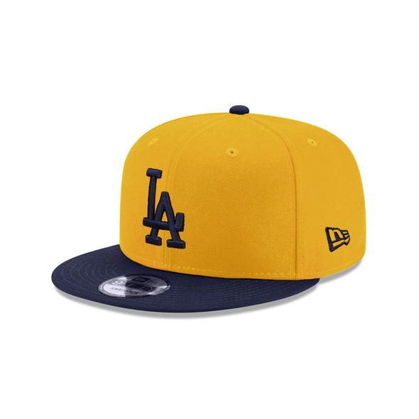 Los Angeles Dodgers Yellow Ocean Side Blue 2 Tone 9Fifty Snapback Cap