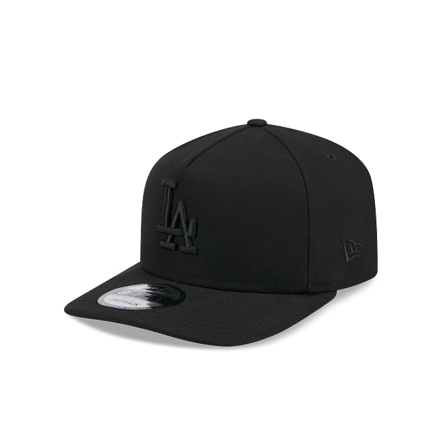 Los Angeles Dodgers Black On Black 9Fifty A-Frame Snapback