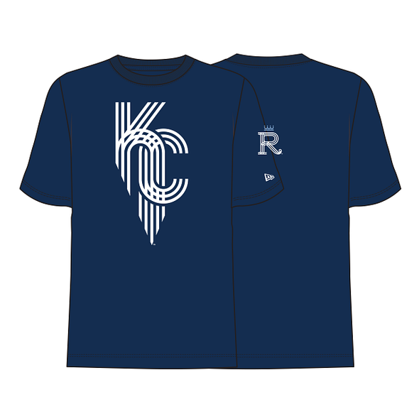 New Era Kansas City Royals City Connect Dark Navy Tee